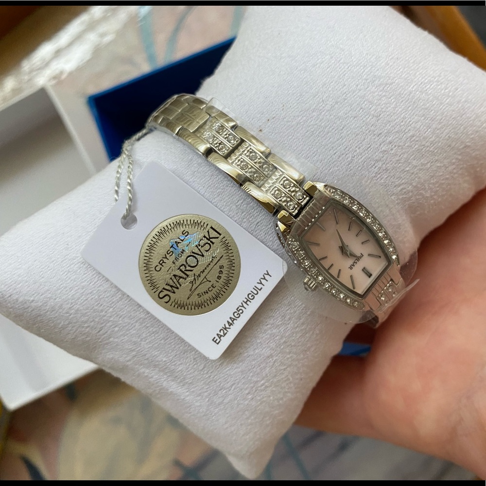 Pulsar Watch with Swarovski Crystals